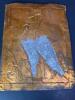 Two Hand-Embossed Copper Panels Featuring Cranes in A Marsh - 3