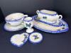 Corey&rsquo;s Blueberries Hand-Painted Ceramic Dishware From Lisbon Falls, Maine