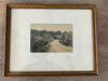 Signed Photographic Print "The Old Toll Bridge" by Fred Thompson 13 3/4&rdquo; x 10 3/4&rdquo;