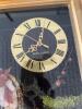 Framed Gemstone Art Rooster Jewel Wall Clock Quartz Movement Not Tested - 2
