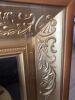 Framed Gemstone Art Rooster Jewel Wall Clock Quartz Movement Not Tested - 5