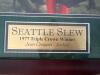 Framed Seattle Slew 1977 Triple Crown Photo Signed by Jean Cruguet 27&rdquo; x 23&rdquo;t With COA - 4