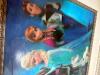 Framed Disney Frozen Holographic Print Featuring Elsa, Anna, Kristof 21&rdquo; x 25&rdquo;f, Olaf & More, Ornate - 3