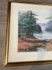 Framed Landscape Print Signed by Hans Platsas 43&rdquo; x 33&rdquo; - 2