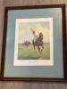 Wesley Dennis18&rdquo; x 21.5&rdquo; "The Polo Pony" Framed Art Print