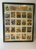 17.5 &rdquo; x 21.5&rdquo; Framed 1995 USPS Civil War Commemorative 32&cent; Stamp Sheet
