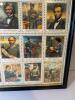 17.5 &rdquo; x 21.5&rdquo; Framed 1995 USPS Civil War Commemorative 32&cent; Stamp Sheet - 5