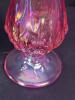 Fenton Handmade Iridescent Pink Bud Vase With Ruffled Rim - 4