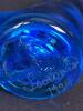Small Pair of Signed 1994 Leo Ward Cobalt Blue 'Bluebird of Happiness' Glass Figurines - 6
