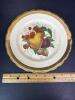 Two Rosina England Gold Toned Trimmed Bone China Fruit Motif Plates - 2