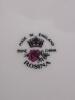 Two Rosina England Gold Toned Trimmed Bone China Fruit Motif Plates - 4