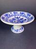Meissen Blue Onion Pedestal Cake Stand