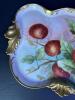 Lovely Hand-Painted Porcelain Northrop Gilded Tray - 3