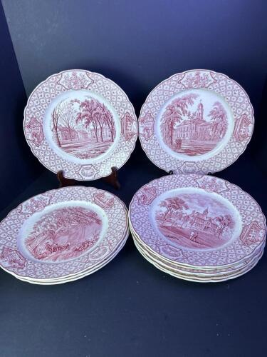 Royal Cauldon Phillips Exeter Academy Collector Plates Set