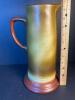 Villeroy & Boch German Art Pottery Pitcher With Monk Motif - 3