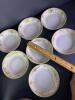 Noritake Japan Gold Gilted Plates, Bowl, & Shakers - 6