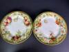 Imperial Crown China Austrian Hand-Painted Fruit & Floral Plates - 2