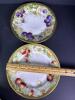 Imperial Crown China Austrian Hand-Painted Fruit & Floral Plates - 4