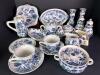 Vienna Woods Blue Onion & Blue Danube Pattern Blue & White China Pieces