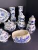 Vienna Woods Blue Onion & Blue Danube Pattern Blue & White China Pieces - 7