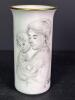 Very Small Hibel Studio Mother & Child Art Porcelain Mini Vase
