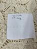 Hand Crocheted Scalloped Edge Cotton Lace Throw Blanket 48"x 59" - 4