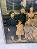 Colorized Framed Family Log Home Photo Print 18" x 15" - 2