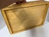 Peterboro Basket Co Divided Wooden Serving Tray With Plastic Liner - 4