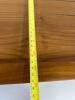 Folding Wooden Lap Desk Bed Tray Adjustable Top Brass Accents - 6