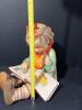 Large Goebel Hummel "Bookworm" Girl Reading Figurine (Repair Pictured) - 8