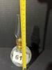 Dot Opalescent Glass Miniature Oil Lamp Acorn Burner - 6