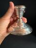 Pair Sterling Weighted Candlesticks - 2