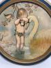 B. Pearse Print Child with Swan and Bird - 2