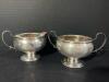 A. Stowell Co. Sterling Silver Creamer & Sugar Bowl Set 188.32g