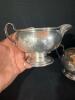 A. Stowell Co. Sterling Silver Creamer & Sugar Bowl Set 188.32g - 2