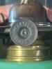 Jadeite Green Milk Glass Finger Oil Lamp Eagle Burner - 3