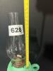 Jadeite Green Milk Glass Finger Oil Lamp Eagle Burner - 8