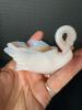 Pair Of Imperial Glass Opalescent Swan Trinket Dishes - 5
