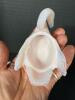 Pair Of Imperial Glass Opalescent Swan Trinket Dishes - 6