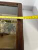 Victorian Wrapped Wire Floral Arrangement Art Shadow Box - 7