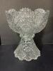 American Brilliant Period Cut Glass Pedestal Compote