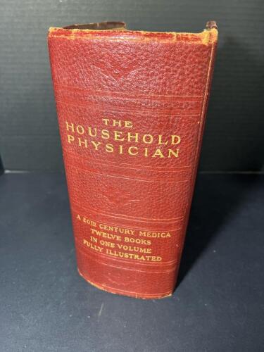 The Household Physician 1905-1918 Leather Book