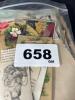 Large Ephemera Victorian Advertising Trade Cards Lot - 12