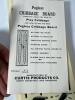 Curtis Cribbage Counter Pegless Board Original Box Manual - 4