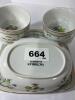 Georges Briard Victorian Garden Botanical Dish Set - 12