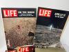 LIFE & LOOK Historic Magazine Lot: Apollo 11/12 Moon Landing - 2