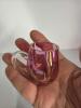 Cranberry Glass Decanter with Three Matching Cups - 3