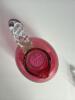 Cranberry Glass Decanter with Three Matching Cups - 9