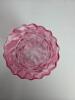 Pink Opalescent Glass Vase - 2