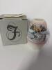 Fenton Fairy Lamp Skaters on Ice Hand-Painted
